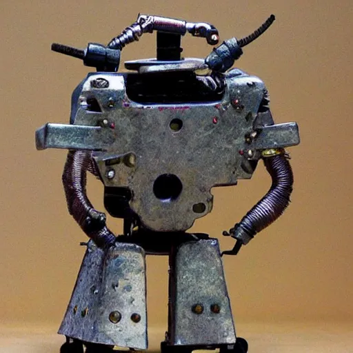 Image similar to E.M. Pino :: miniature anti-bot machine created by Ziggy, the former Demon King