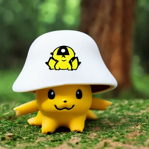 Image similar to a mushroom Pikachu