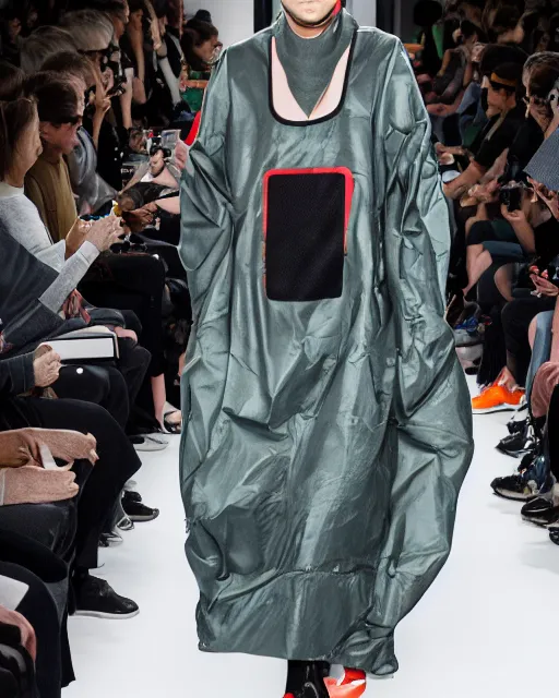 Image similar to hyperrealistic and heavy detailed 2321s POKEMON balenciaga runway show, Leica SL2 50mm, vivid color, high quality, high textured