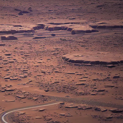 Prompt: photo still of a city on mars, 8 k, 8 5 mm f 1. 8