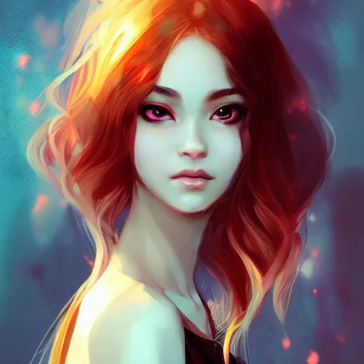 Image similar to photo of young woman by ross tran