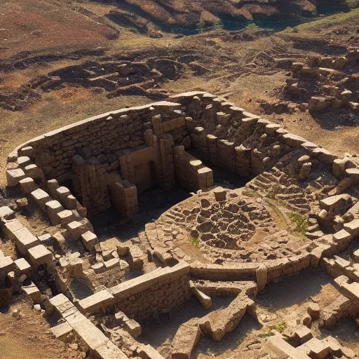 Image similar to “ gobekli tepe high detailed 4 k ”