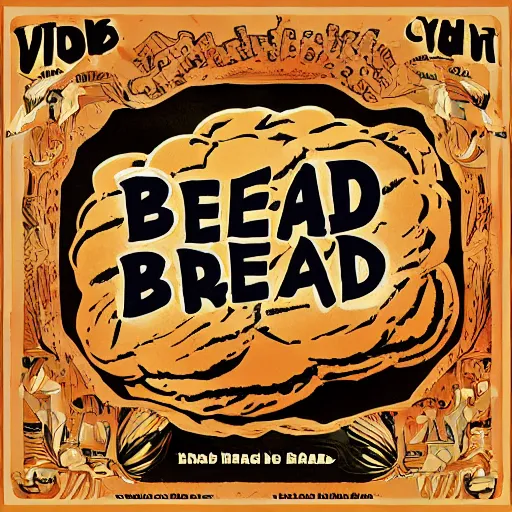 Image similar to bread album art, cover art, poster