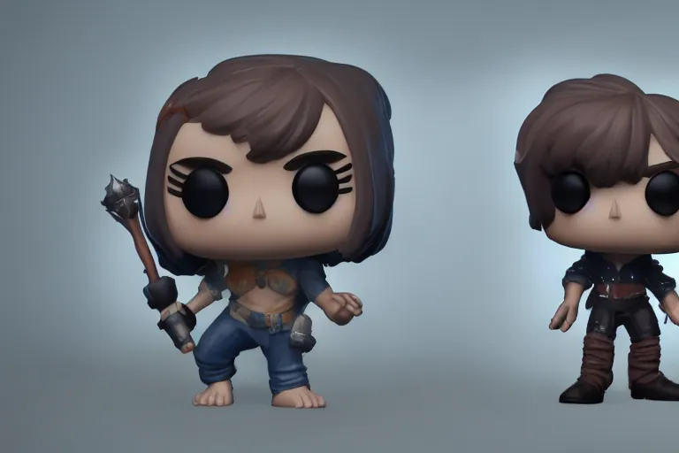 Prompt: style of a funko pop, funko pop, stylized, fantasy, epic lighting, cinematic composition, hyper realistic, 8 k resolution, unreal engine 5, artstation