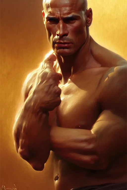Prompt: portrait of doc savage, character portrait, portrait, close up, highly detailed, intricate detail, amazing detail, sharp focus, radiant light, caustics, by ruan jia and mandy jurgens and artgerm and william - adolphe bouguereau and frank frazetta, greg rutkowski, fantasy, epic digital art