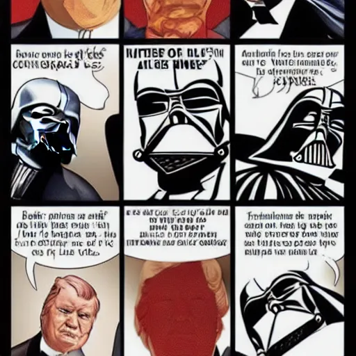 Prompt: darth vader as the president of the united states