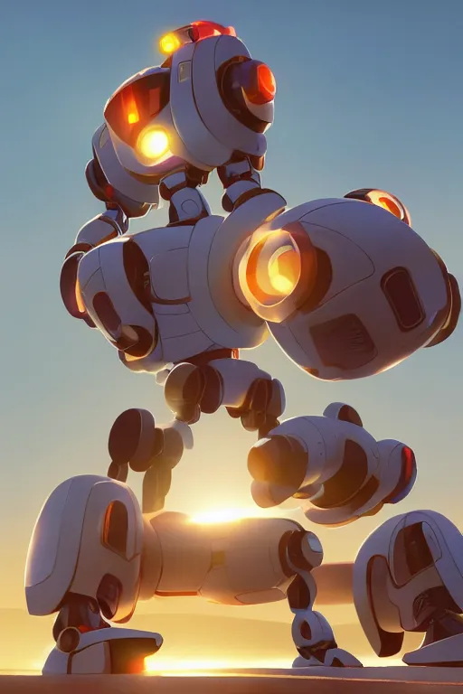 Image similar to metabots medabots medarotto medarot robot minimalist comics, behance hd by jesper ejsing, by rhads, makoto shinkai and lois van baarle, ilya kuvshinov, rossdraws global illumination ray tracing hdr radiating a glowing aura