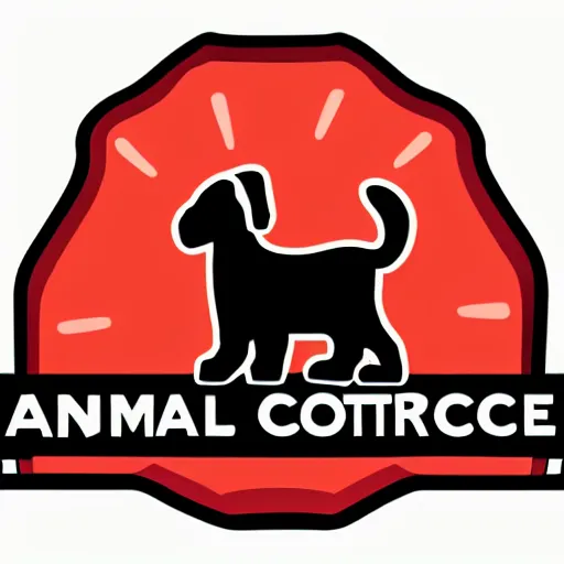 Prompt: logo for animal control company