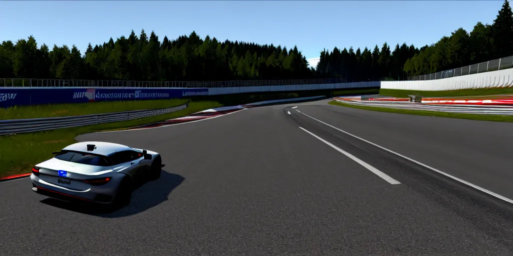 Image similar to 2 0 2 3 beamng 4 k on the nurburgring