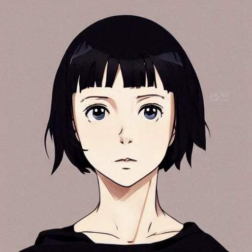 Image similar to anime portrait of millie bobby brown