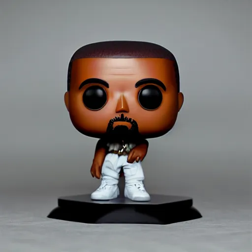 Image similar to Funko pop of Kanye West