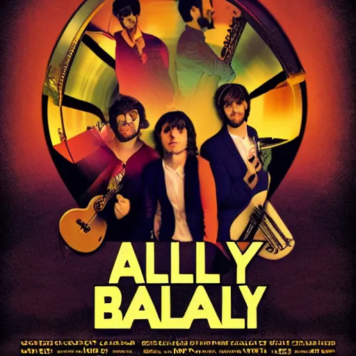 Image similar to tally hall band, movie poster