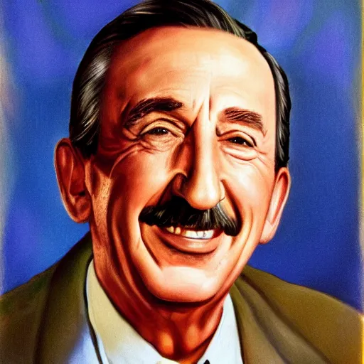 Image similar to a portrait of walt disney at 9 9 years old