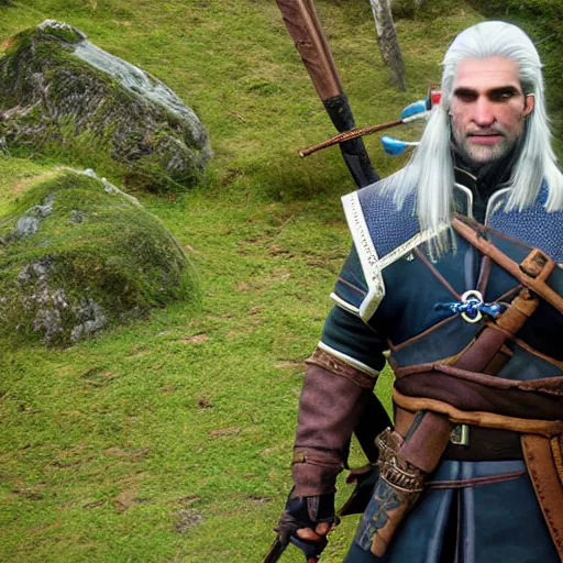 Image similar to anso mount as geralt