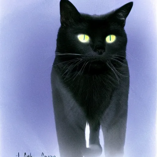 Image similar to the dark god of cats