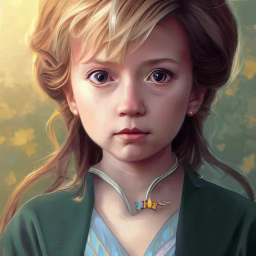 Prompt: ultra realistic illustration, hillary clinton as a child anime, intricate, elegant, highly detailed, digital painting, artstation, concept art, smooth, sharp focus, illustration, art by artgerm and greg rutkowski and alphonse mucha and wlop