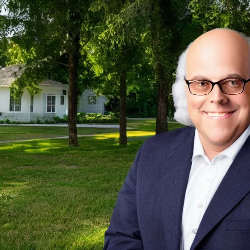 Prompt: professional head shot of benjamin franklin alive today and working as a realtor,