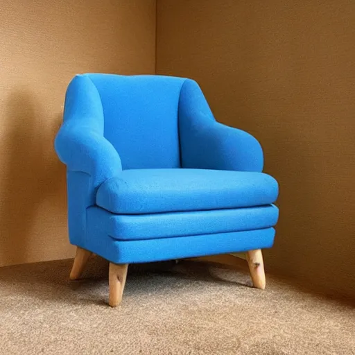 Image similar to an armchair in the shape of pikachu