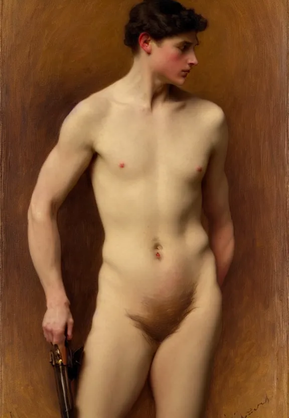 Image similar to attractive handsome fully clothed christopher tietjens confesses his love for attractive fully armored valentine wannop. centered composition. highly detailed painting by gaston bussiere and j. c. leyendecker and william adolphe bouguereau and fra angelico and octane render, musee d'orsay 8 k