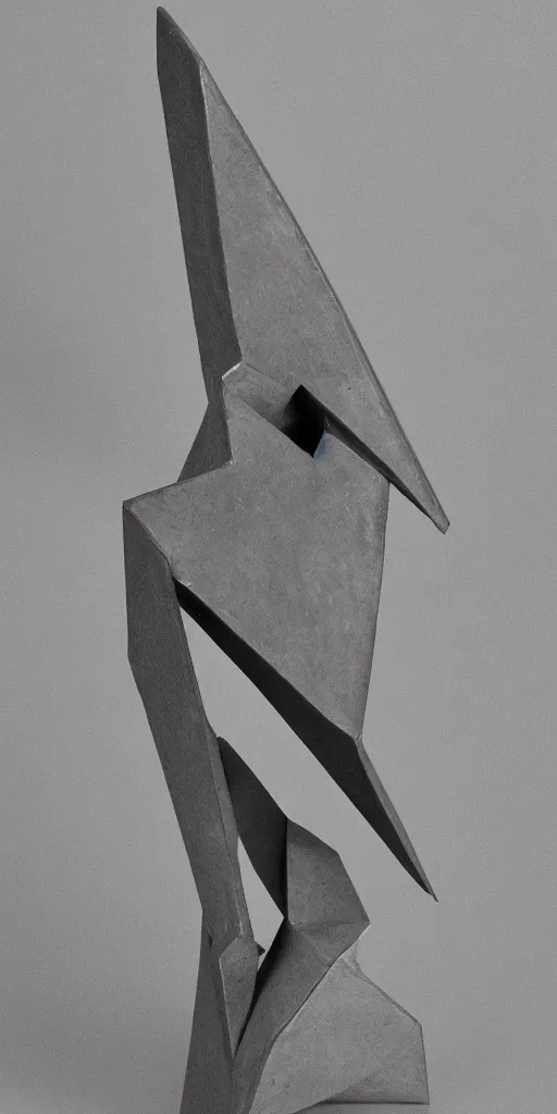 Image similar to a highly detailed brutalist ( ( angular sculpture of a sharp angular ) ) beautiful human body, aggressive, angles, sharp lines, faceted