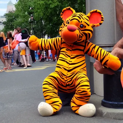 Image similar to Tigger at pride