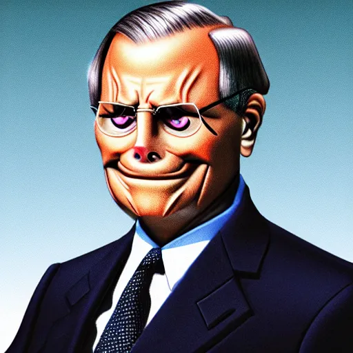 Image similar to anthropomorphic cat donald rumsfeld