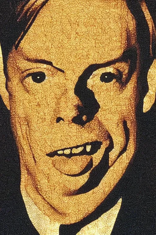 Image similar to film still of steve buscemi made out of bread in pulp fiction, 4 k