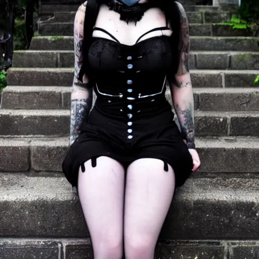 Image similar to goth girlfriend