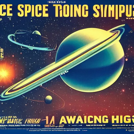 Prompt: space probe, symmetric, amazing lighting, award winning, highly detailed, 4 k, 1 9 6 0 poster