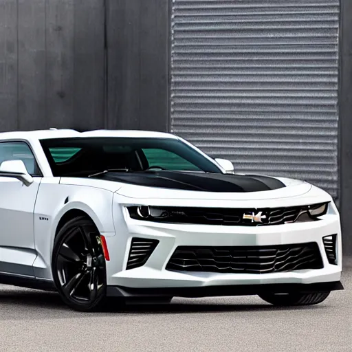 Image similar to Black Chevrolet Camaro LT, Ashpalt 9, Professional Photography, Promotional Photo, 4K