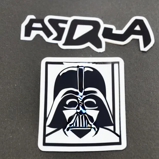 sticker of darth vader helmet Stable Diffusion OpenArt
