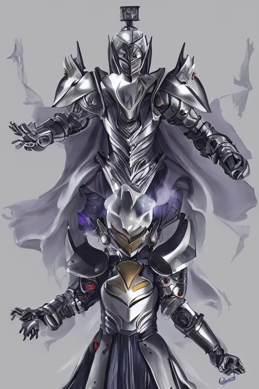 Image similar to helmet armor guardian destiny in witch queen illumination ray tracing hdr fanart arstation by sung choi robot ninja mask and eric pfeiffer and gabriel garza and casper konefal