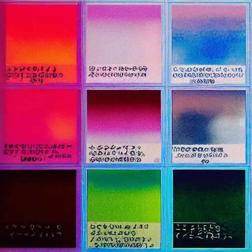Image similar to “ yoshitaka amano color palette ”