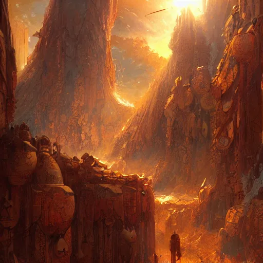 Prompt: a painting of the mothers of the sun by marc simonetti, high detail, trending on artstation