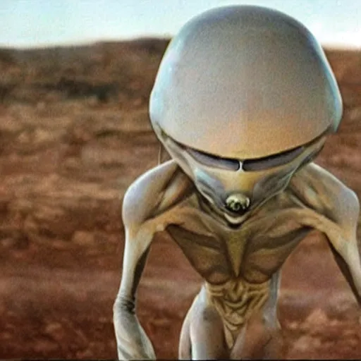 Image similar to a real alien from another planet