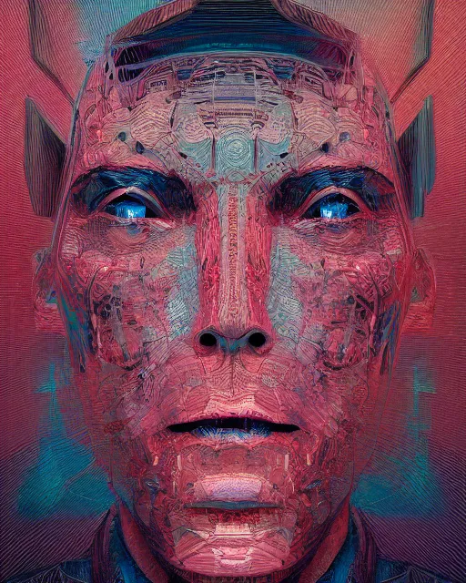 Image similar to portrait of 6 armed Monster intricate abstract. intricate artwork. by Tooth Wu, wlop, beeple, dan mumford. mulholland drive by david lynch, dune by david lynch, octane render, trending on artstation, greg rutkowski very coherent symmetrical artwork. cinematic, hyper realism, high detail, octane render, 8k, iridescent accents