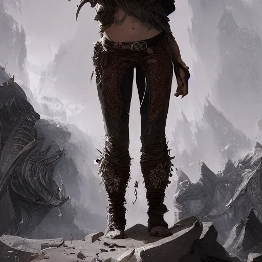 Image similar to split pants , highly detailed, illustration, fantasy art, in the style of greg rutkowski, epic, fantasy, intricate, hyper detailed, artstation, concept art, smooth, sharp focus, ray tracing