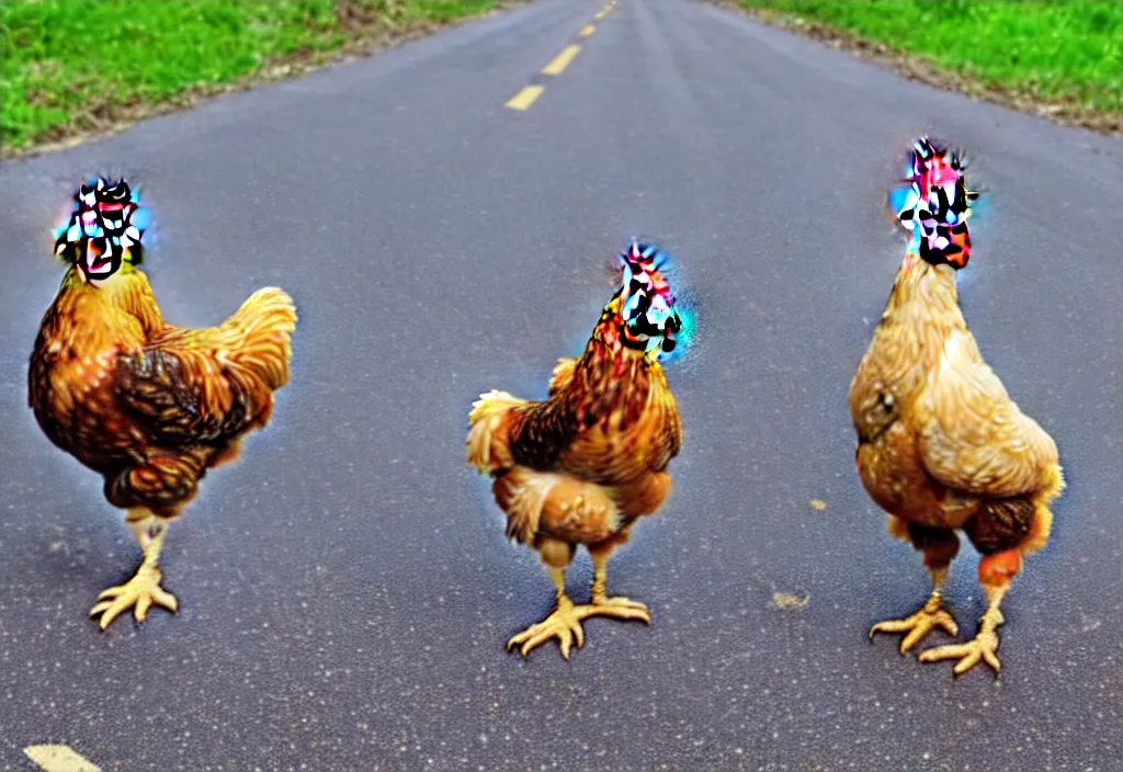 Prompt: why didn't the chicken cross the road?