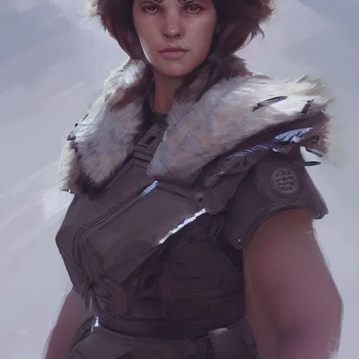 Image similar to east - european shepard, portrait, highly detailed, full body, digital painting, trending on artstation, concept art, sharp focus, illustration, art by artgerm and greg rutkowski and magali villeneuve