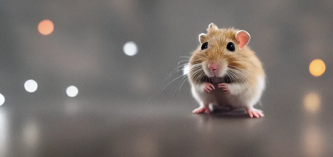 Image similar to Hamster Star Wars bokeh