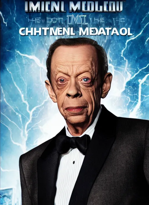Image similar to don knotts in the marvel cinematic universe, movie poster, official marvel media, highly detailed