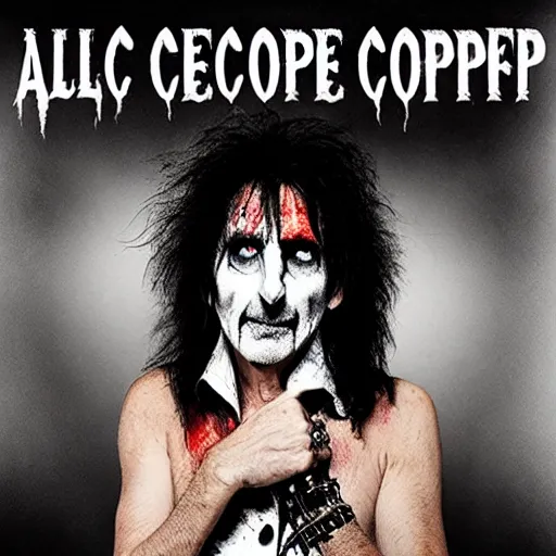 Prompt: new Alice Cooper Album