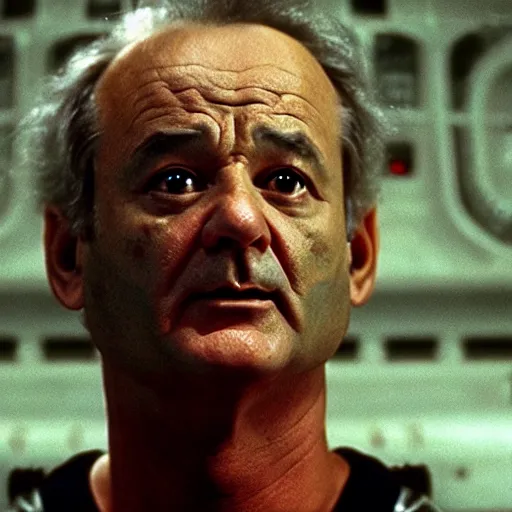 Image similar to bill murray in alien 2