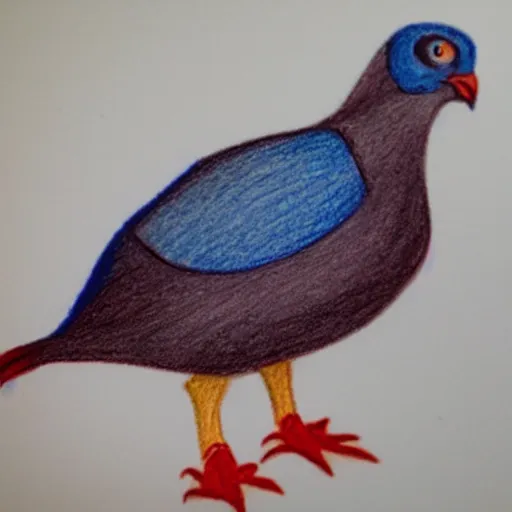 Pigeon Directed Drawing - Mrs. Brown's 1st and 2nd Grade