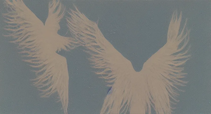 Image similar to seraphim, mixed media, collage, 9 0 s, by rinko kawauchi