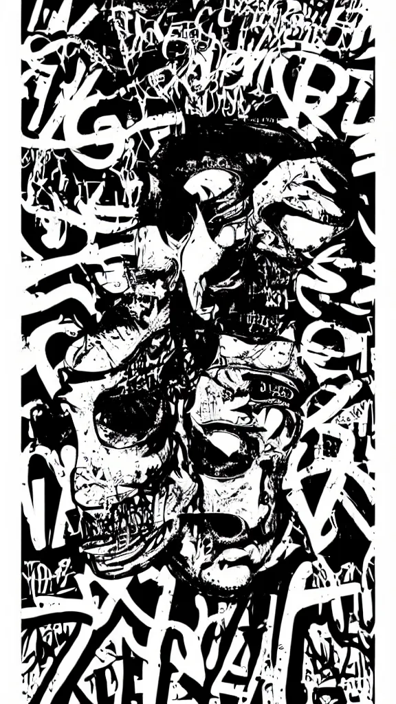 Prompt: bad photocopy acid rave graphics concert poster y2k gothic photorealism trending on behance