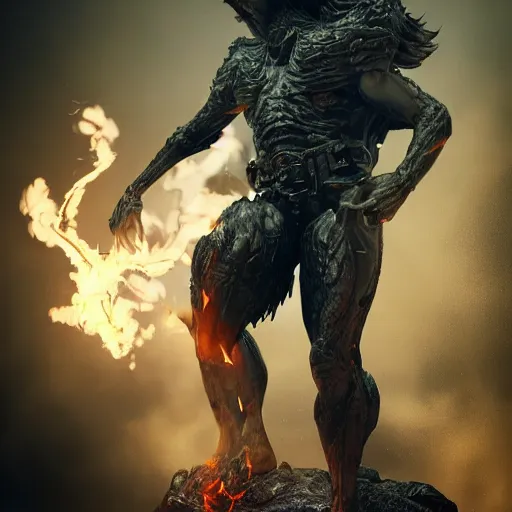 Prompt: full body pose, hyper - realistic photo of actor killing god and satan volumetric lighting, 8 k, octane perfectly detailed render, extremely hyper detailed, intricate, epic composition, cinematic lighting, masterpiece, trending artstation, very highly detailed, stunning, hdr, smooth, sharp focus, high resolution, award winning photo, dslr, 5 0 mm