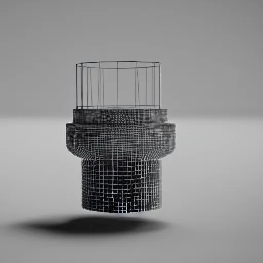 Image similar to a 3d printed adapter, octane render, 4k