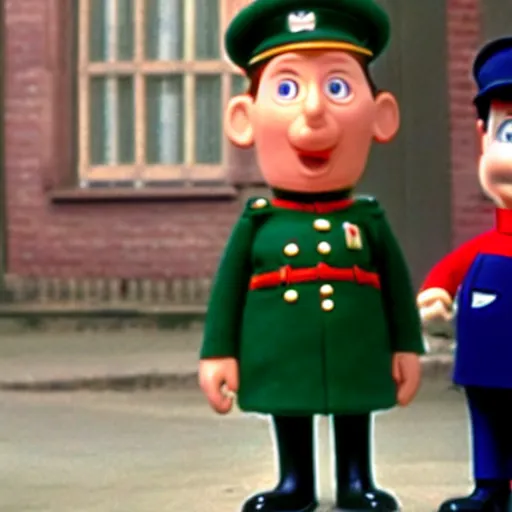 Image similar to herman goering in postman pat