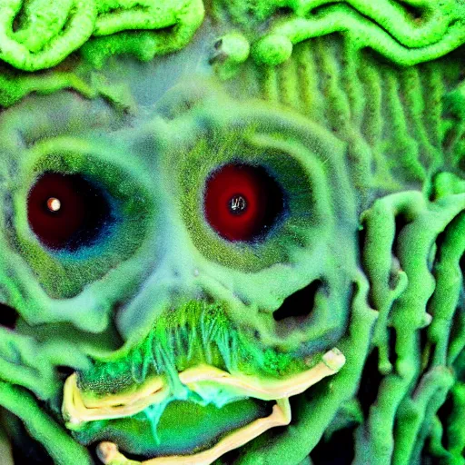 Image similar to scary algae monster